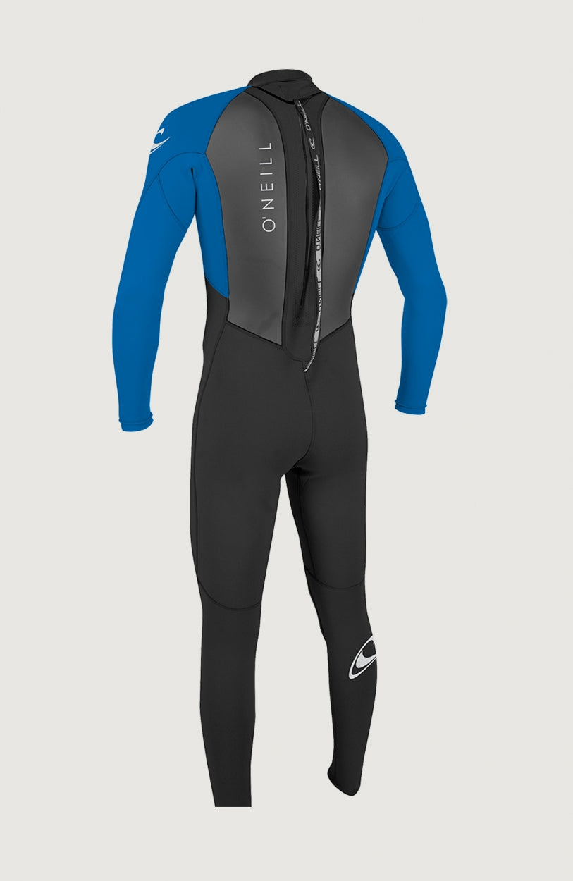 Reactor-2 3/2mm Back Zip Full Wetsuit | BLK/OCEAN
