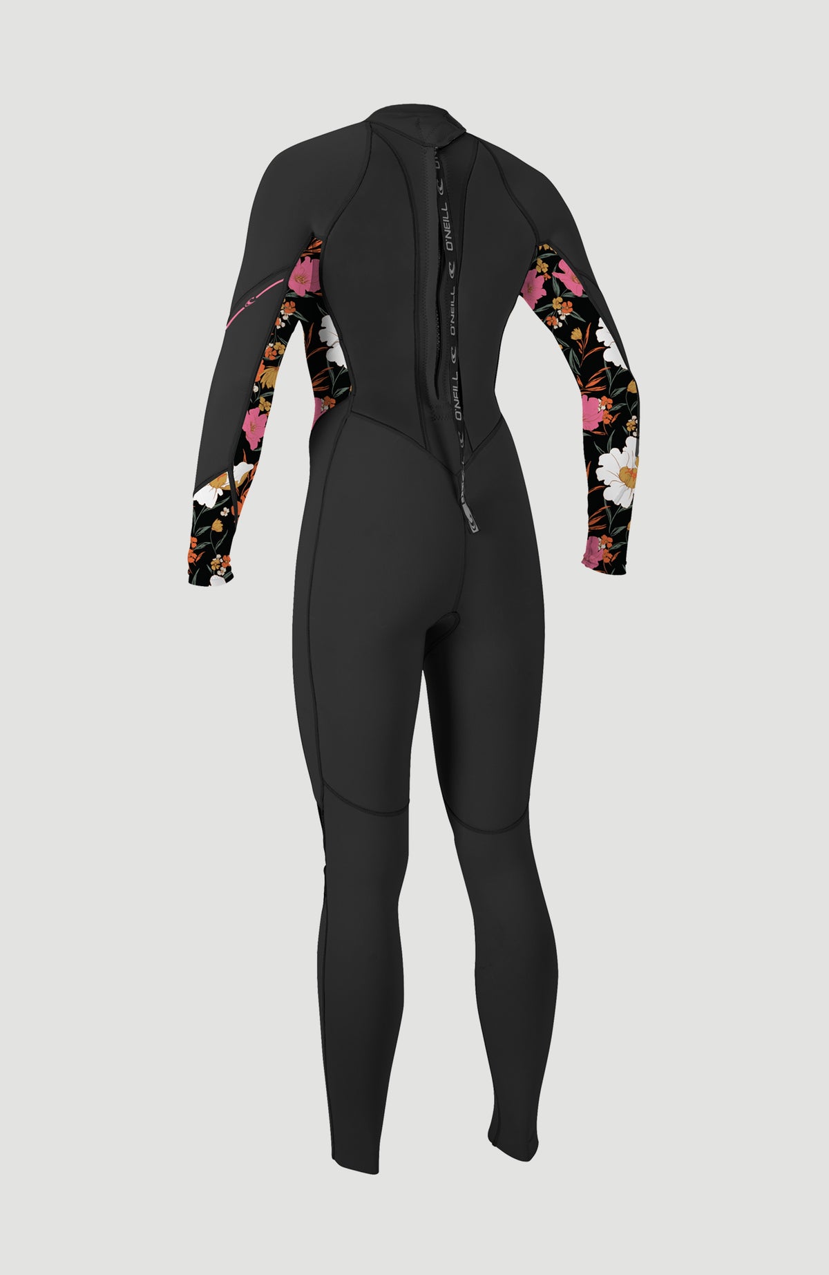 Wms Bahia 3/2 Back Zip Full | BLACK/BLUEMCHEN/BLUEMCHEN