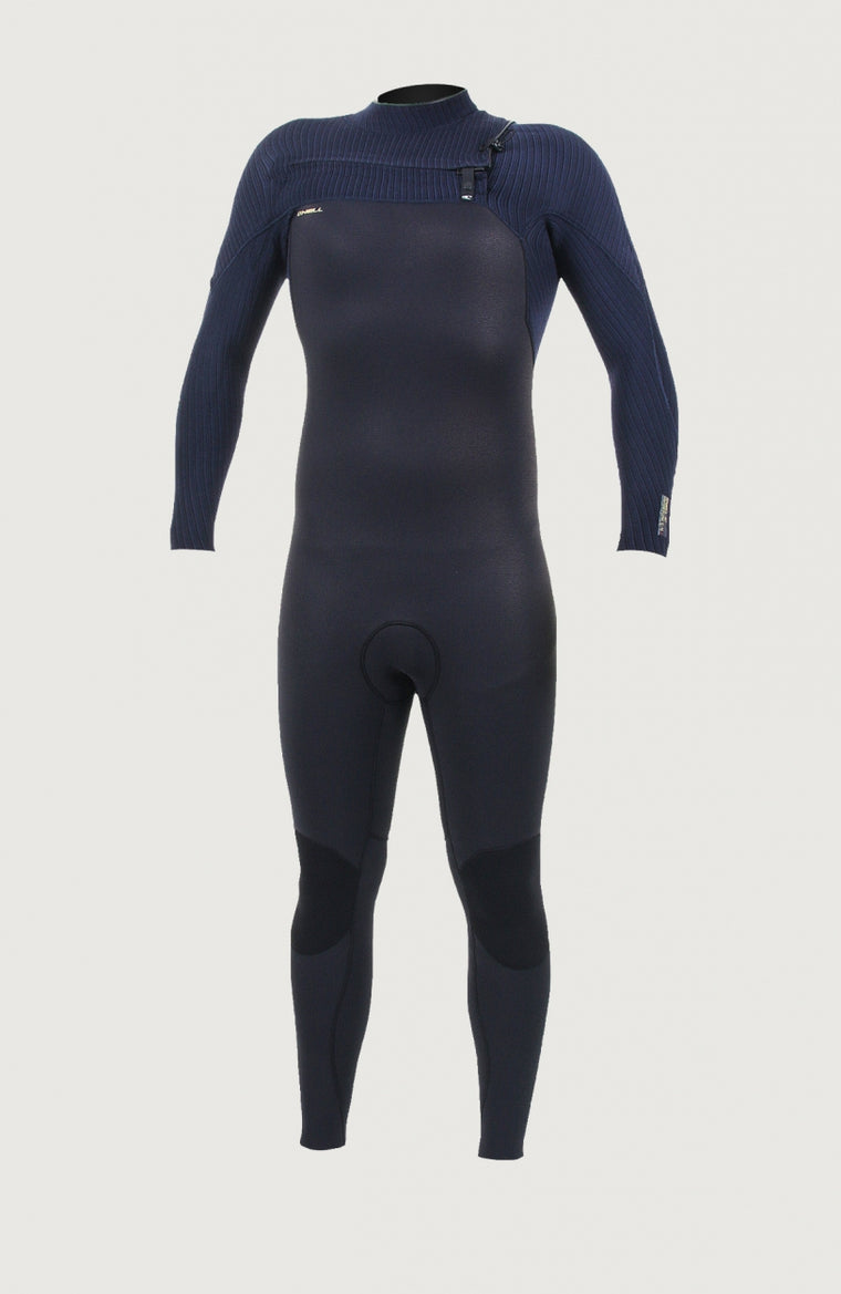 Hyperfreak Plus 4/3mm Chest Zip Full Wetsuit | Black Hyperfreak Plus 4/3mm Chest Zip Full Wetsuit | Black