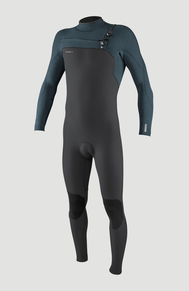 Hyperfreak Plus 4/3mm Chest Zip Full Wetsuit | GUN METAL/CADET BLUE Hyperfreak Plus 4/3mm Chest Zip Full Wetsuit | GUN METAL/CADET BLUE