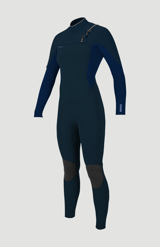 Hyperfreak Plus 4/3mm Chest Zip Full Wetsuit | SHADE/NAVY