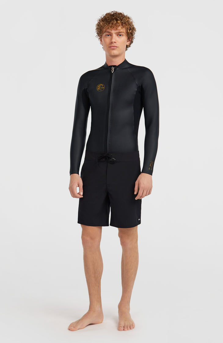 O’Riginals 2mm Beavertail Full Zip Wetsuit Jacket | BLACK/BLACK