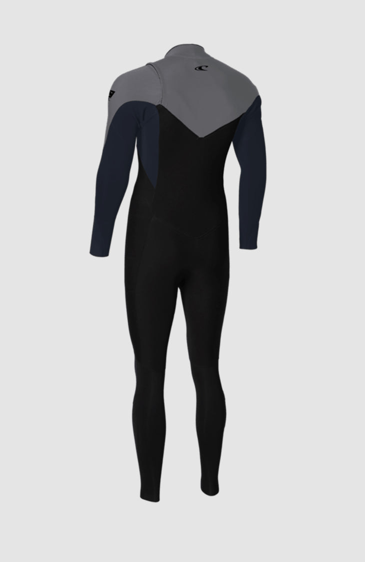 Epic 3/2 Chest Zip Full Wetsuit | A05 BLK/BLK/BLK