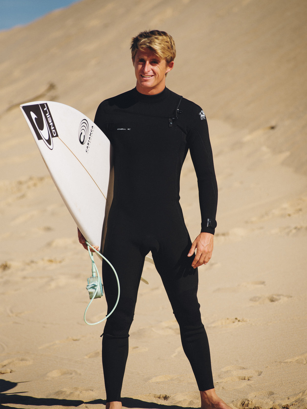 Epic 4/3mm Chest Zip Full Wetsuit | A05 BLK/BLK/BLK