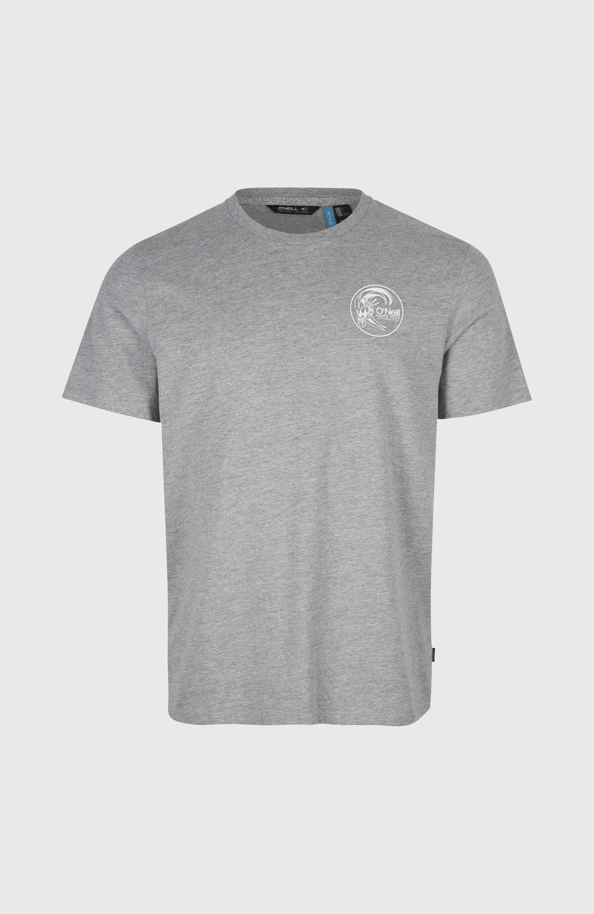 Tee-Shirt Circle Surfer | Silver Melee -A