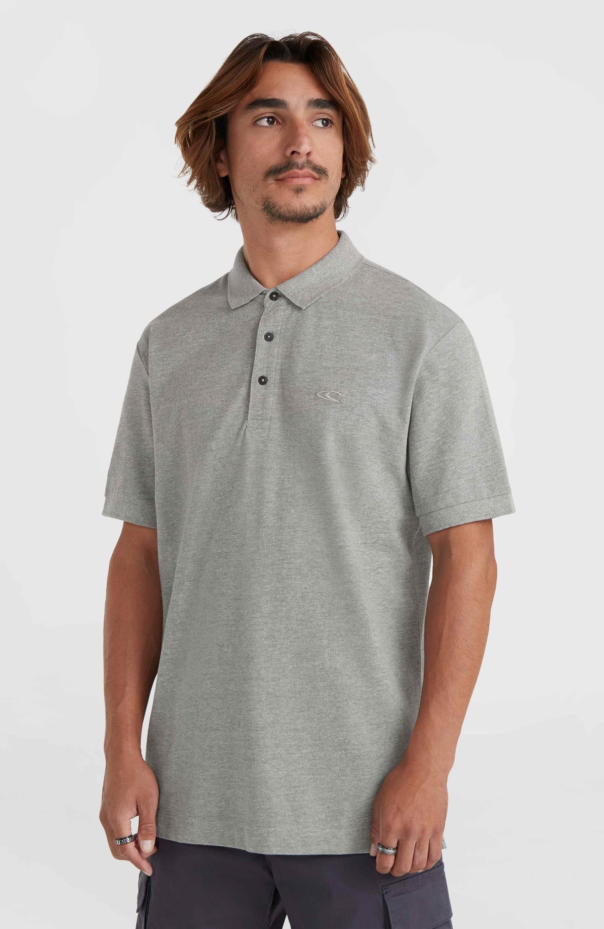 Polo à petit logo O'Neill | Silver Melee -A