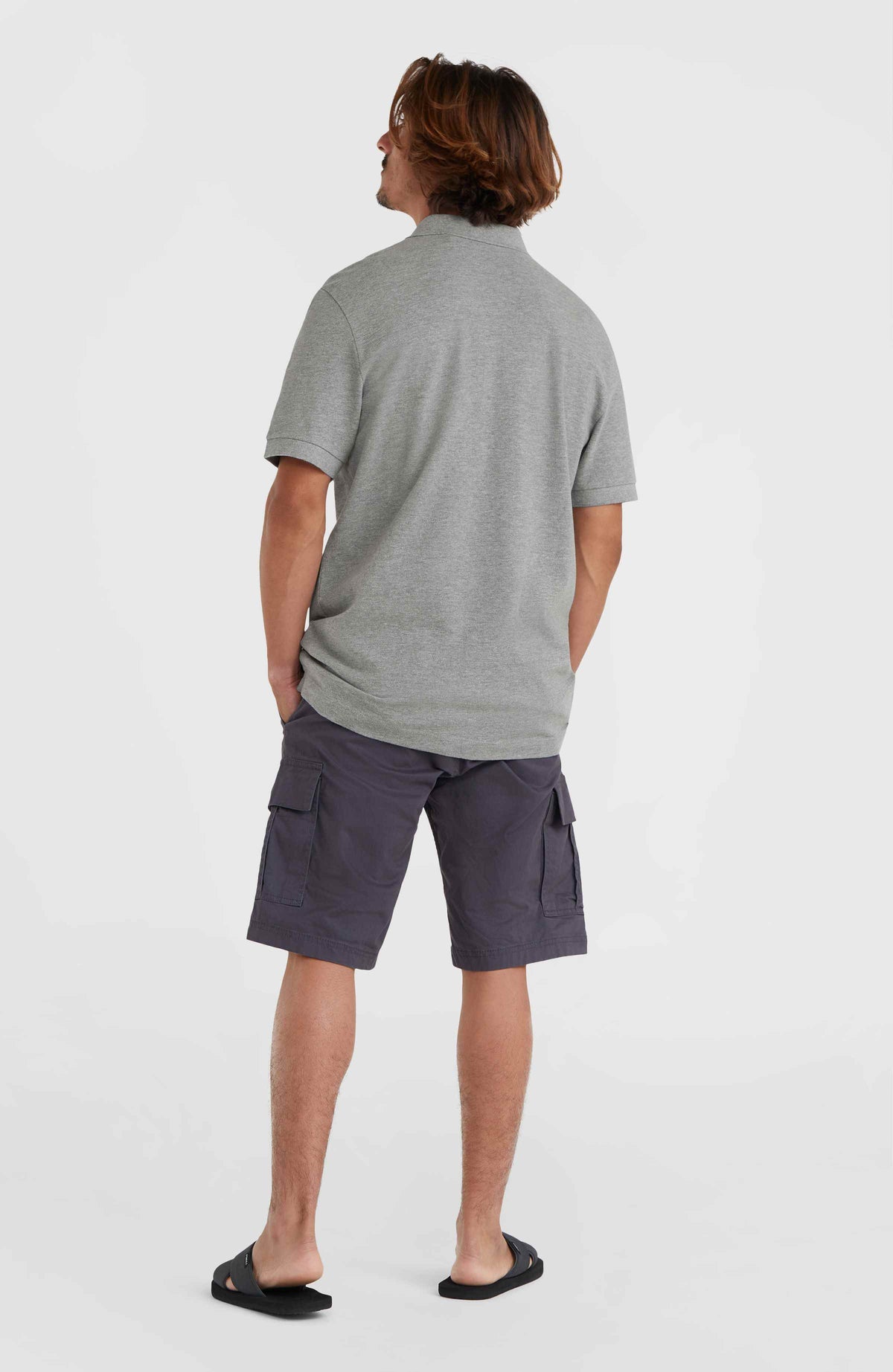Polo à petit logo O'Neill | Silver Melee -A