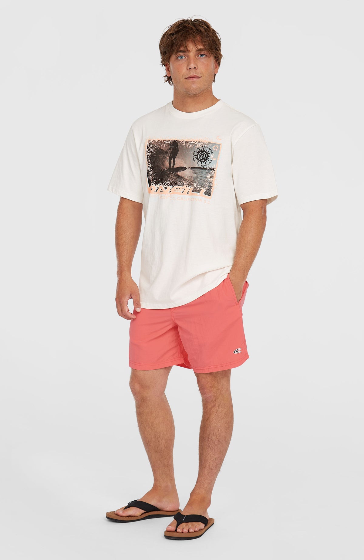 Short de bain Vert 16'' | Georgia Peach