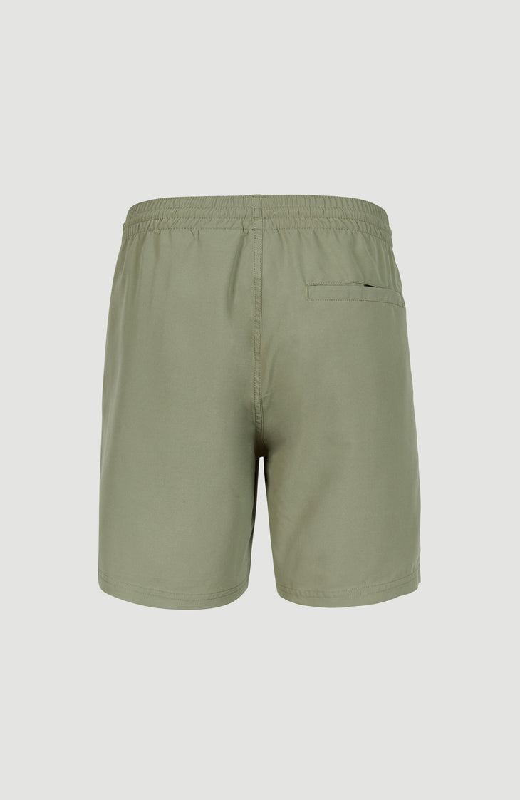 Short de bain Cali 16'' | Deep Lichen Green