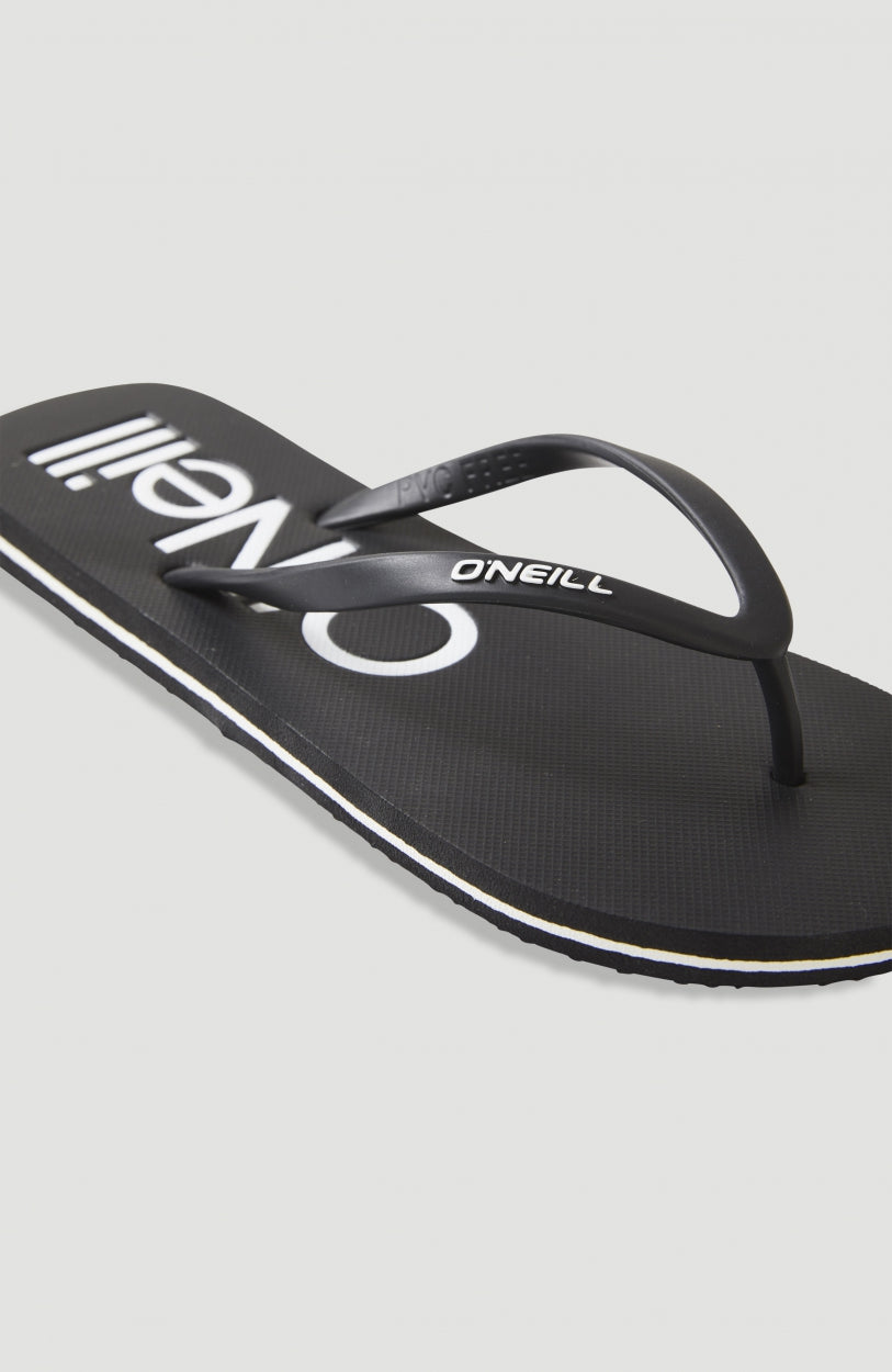 Tongs à logo Profile | Black Out