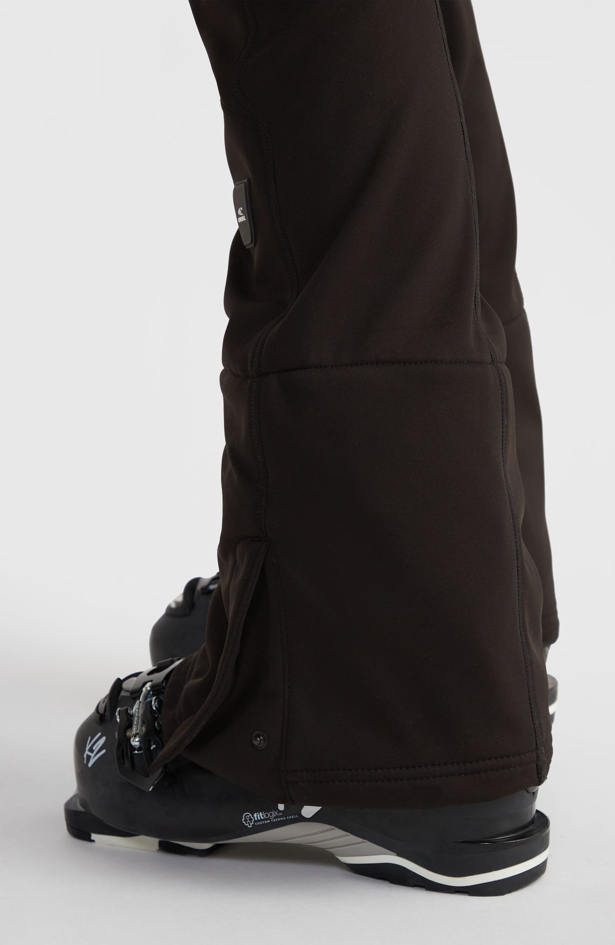 Pantalon de ski Blessed Softshell Hybrid Skinny | Black Out
