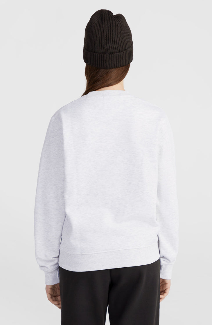 Sweatshirt à col rond Women of the Wave | White Melange