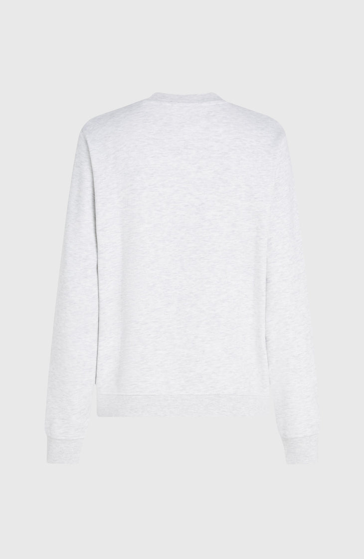 Sweatshirt à col rond Women of the Wave | White Melange