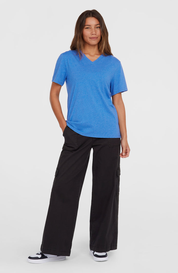 T-shirt Essentials à col V | Palace Blue