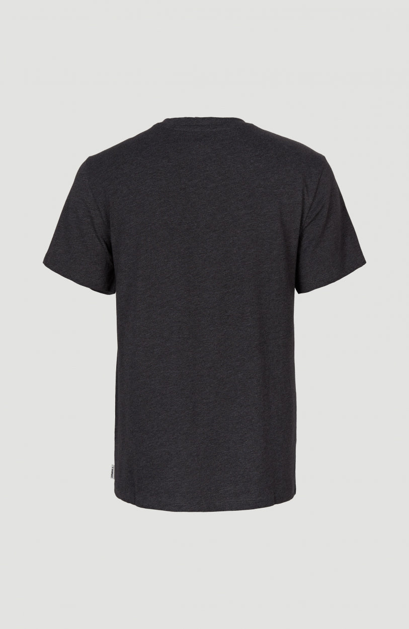 T-shirt Essentials à col V | Black Out
