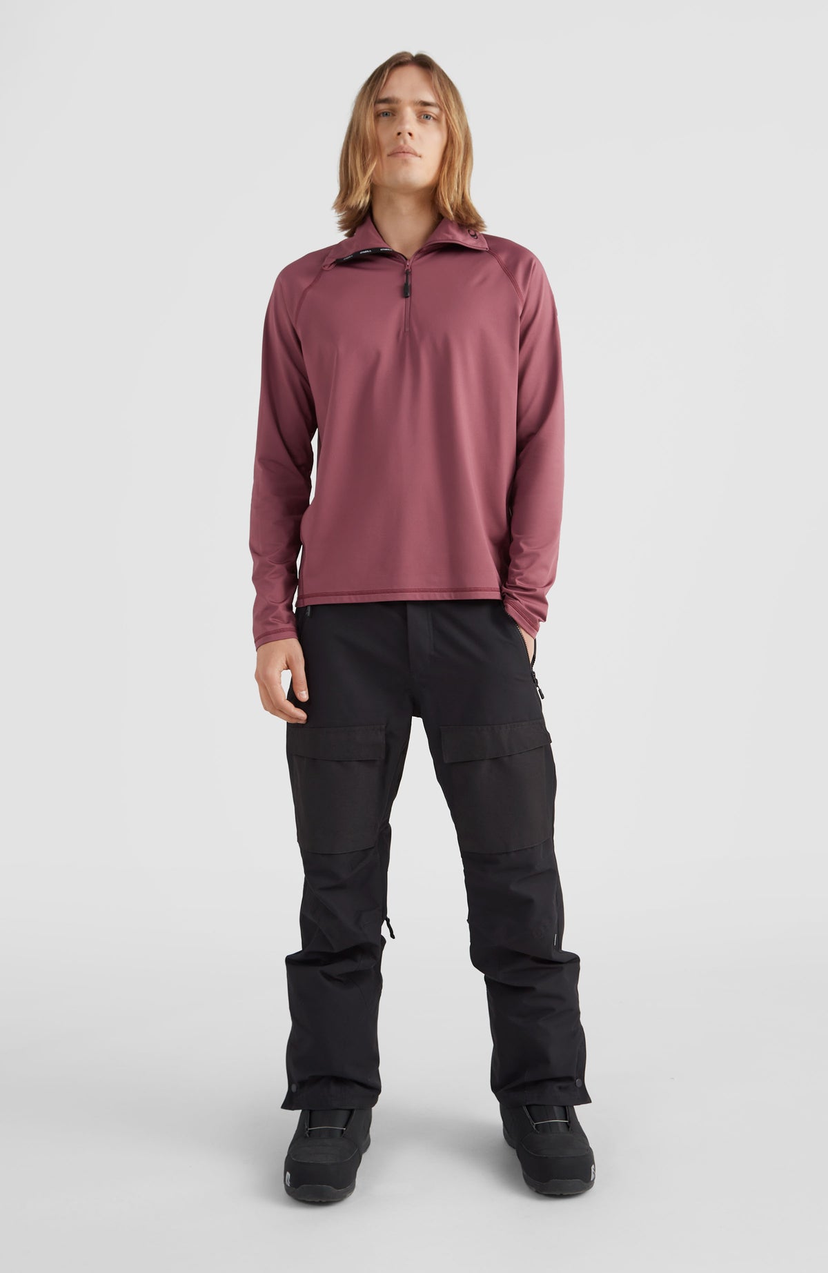 Polaire à col demi-zip Clime | Nocturne