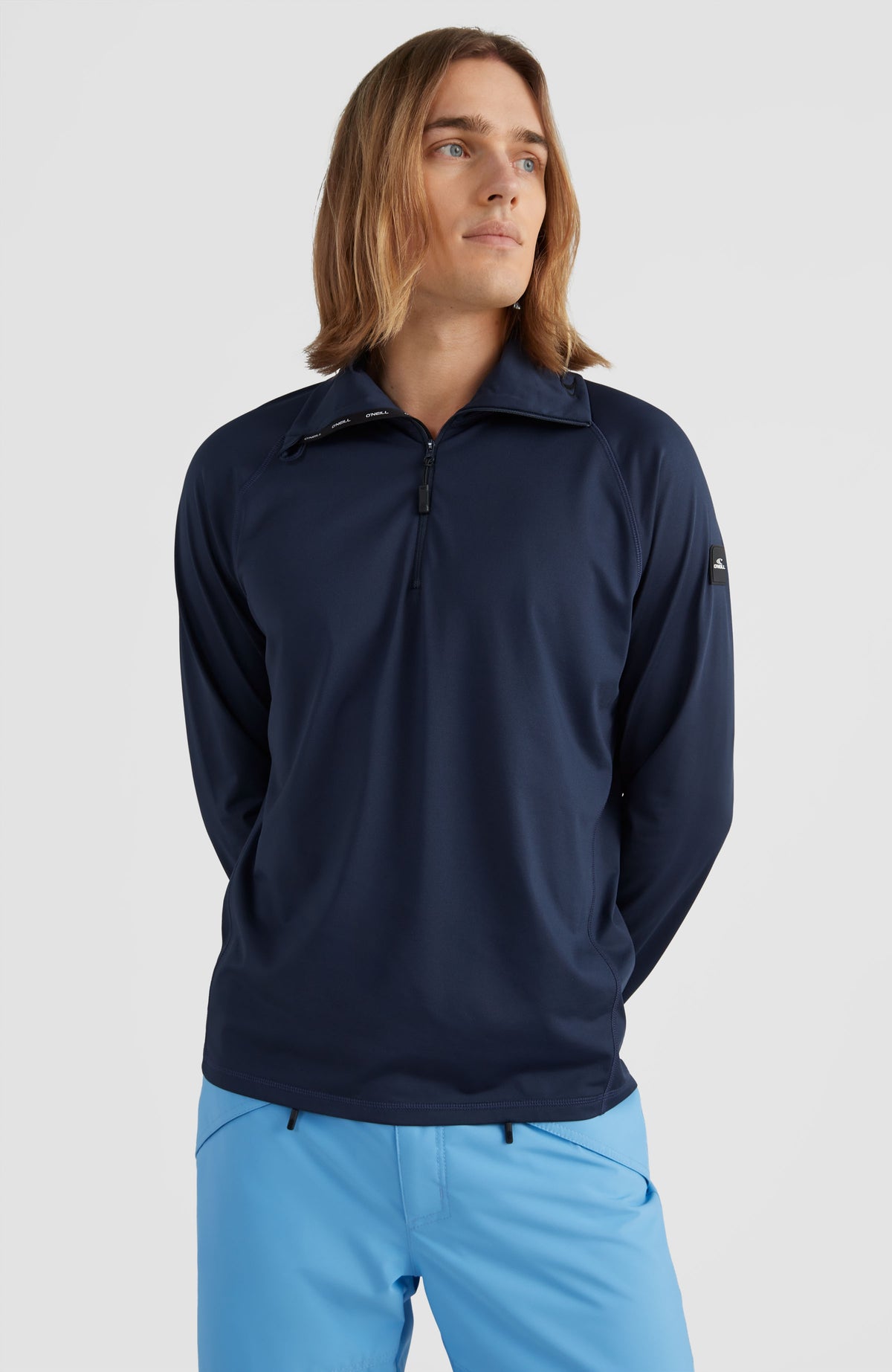 Polaire à col demi-zip Clime | Ink Blue -A