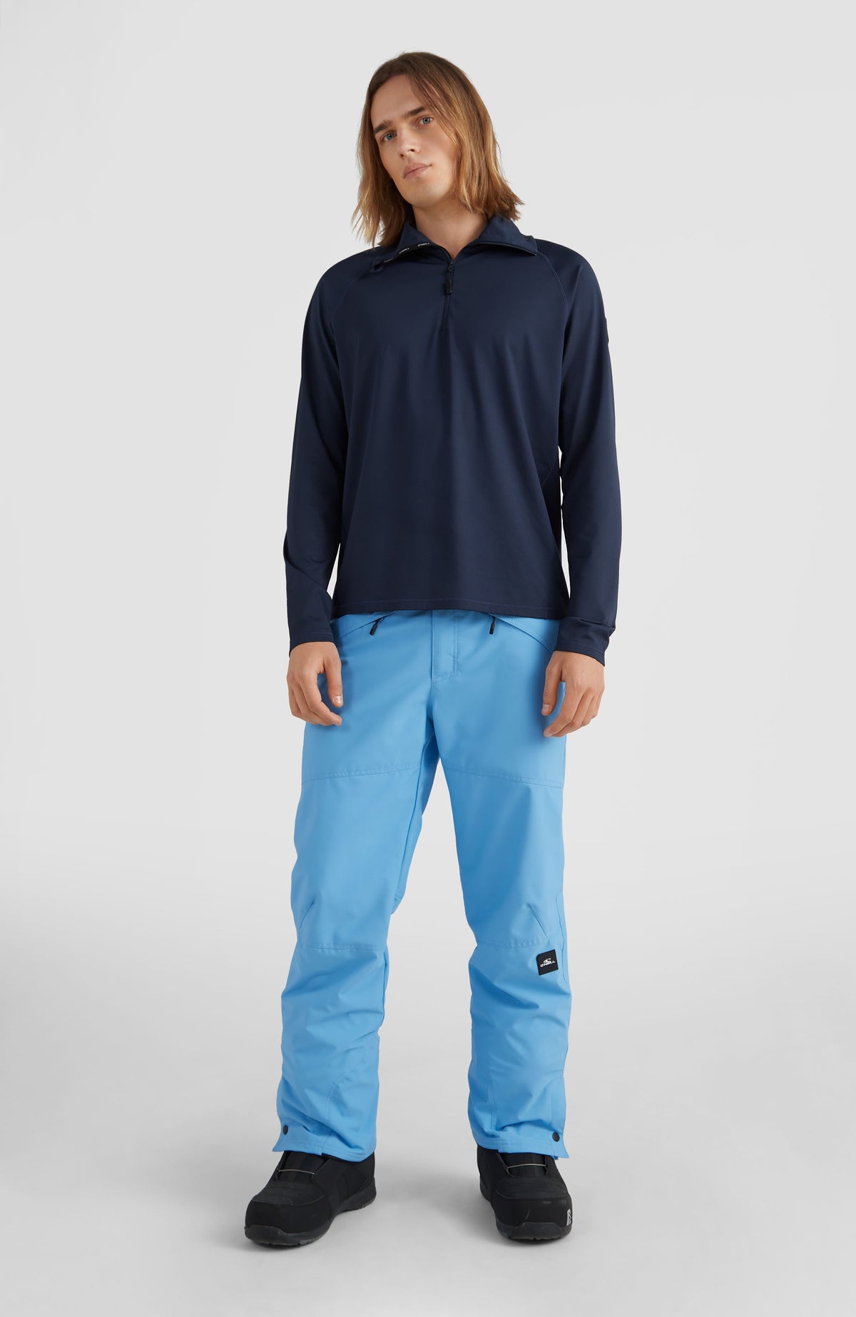 Polaire à col demi-zip Clime | Ink Blue -A