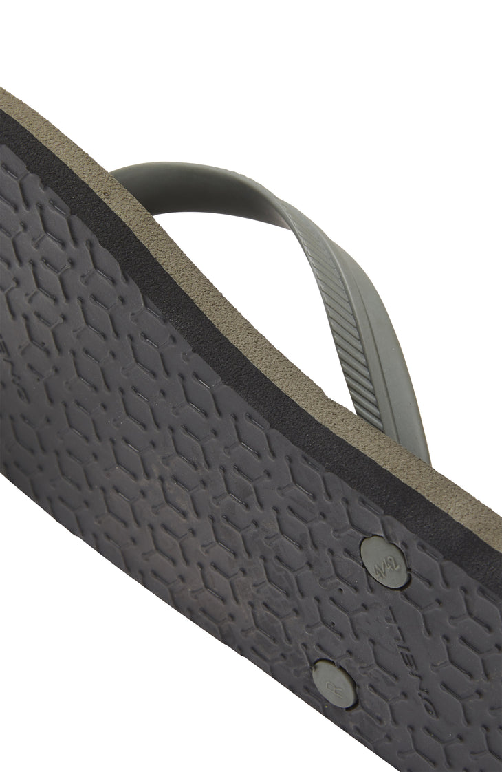 Tongs Profile à petit logo | Military Green