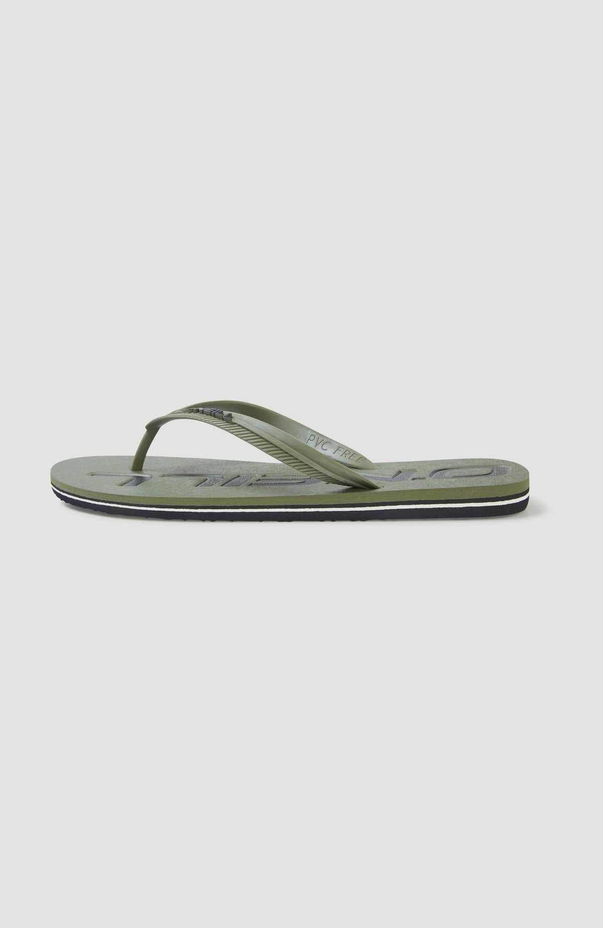 Tongs à logo Profile | Deep Lichen Green