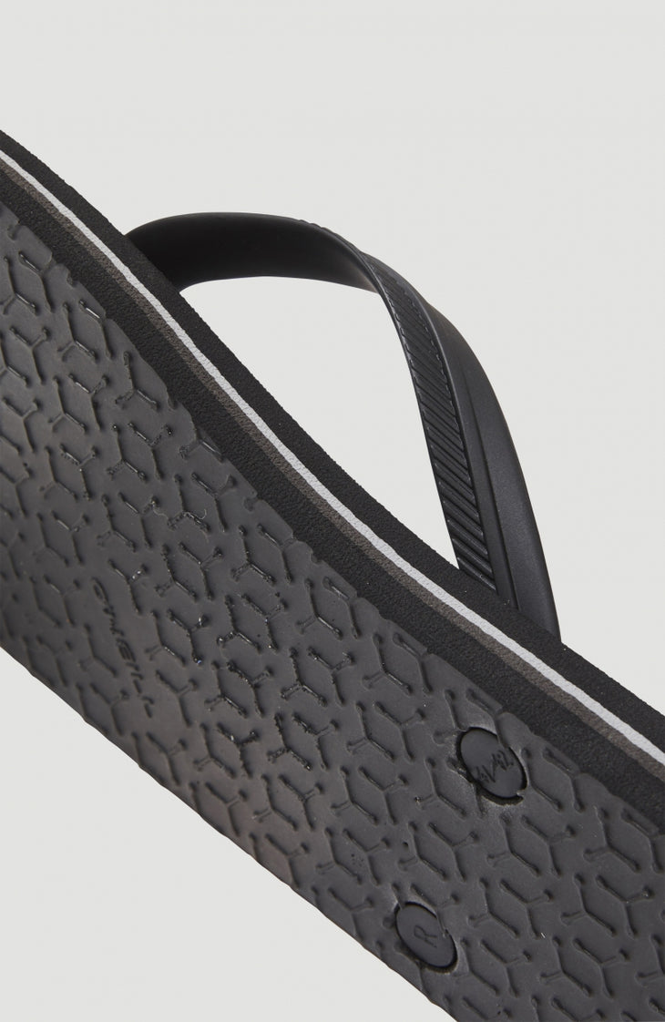 Tongs à logo Profile | Black Out