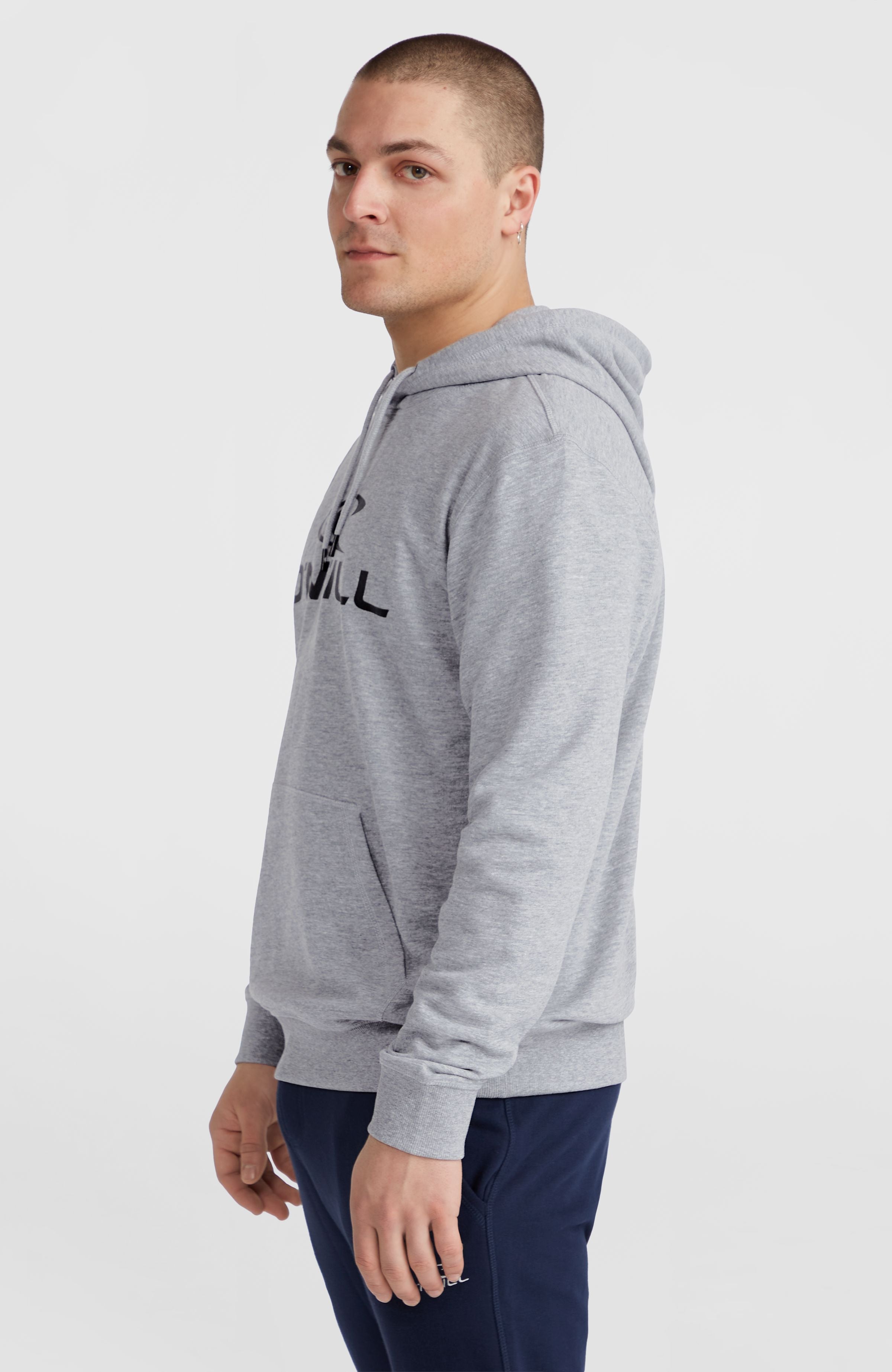 Sweat Femme O'Neill Gris Rayé – Taille L – Fermeture éclair Intégrale – Occasion