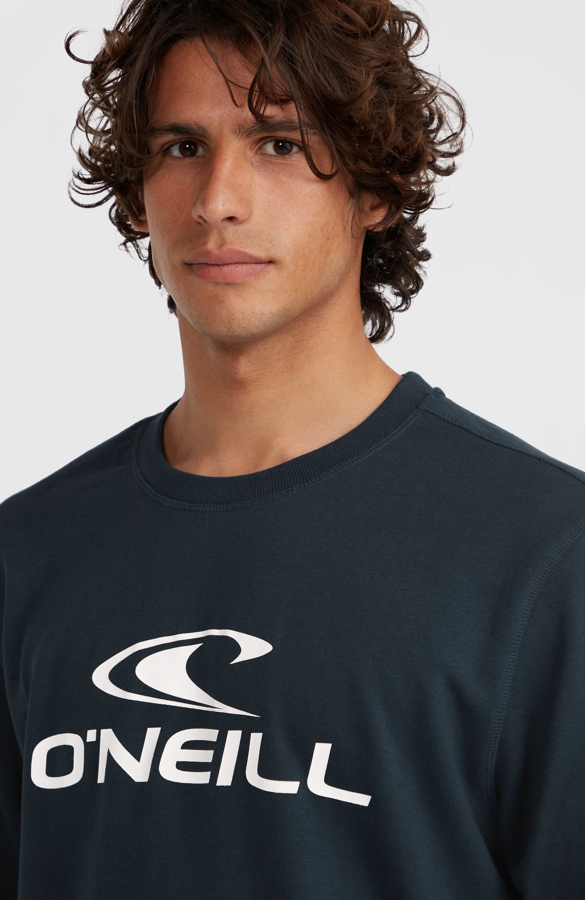 Sweatshirt à col rond O'Neill Logo | Ink Blue