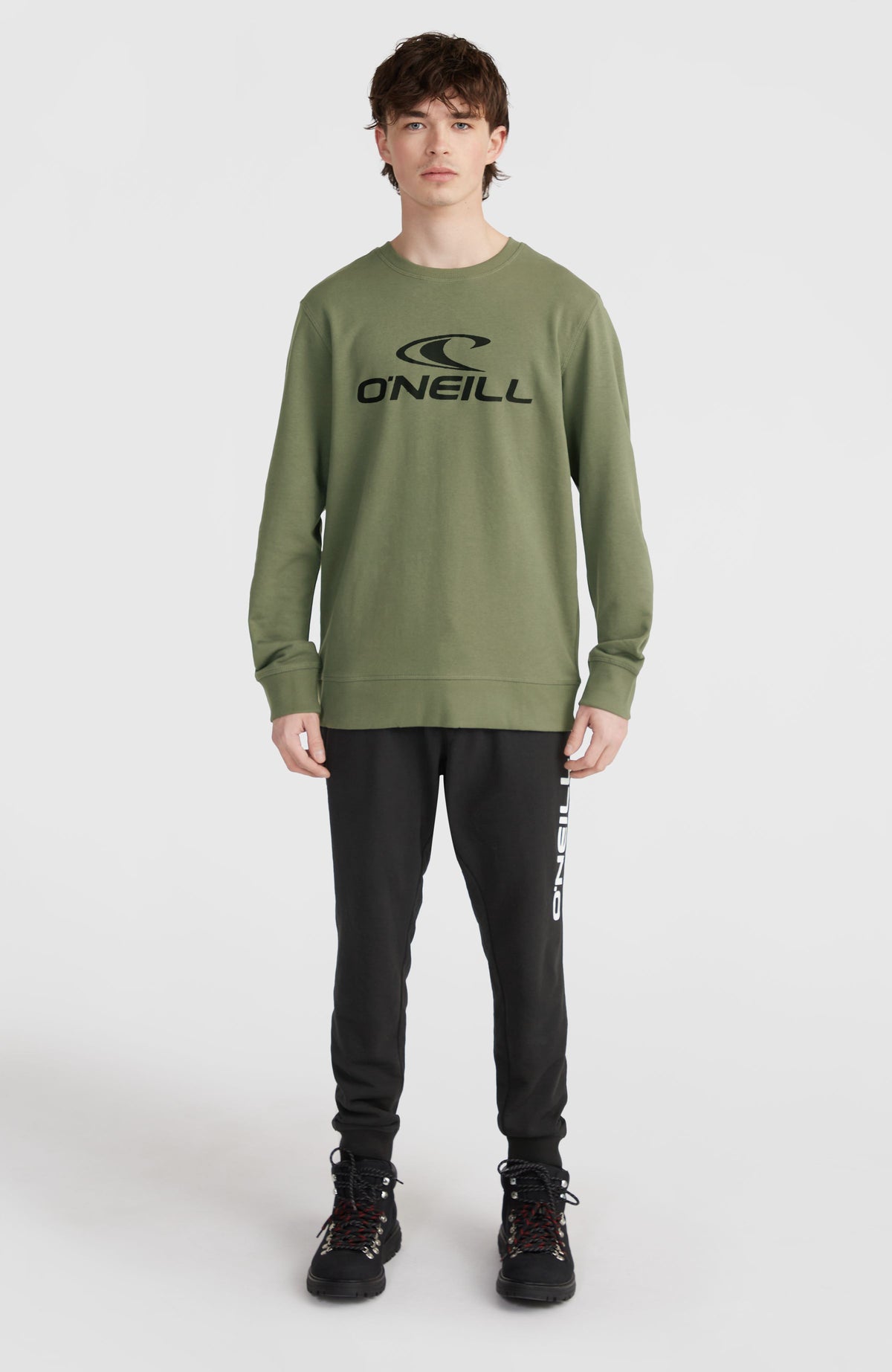 Sweatshirt à col rond O'Neill Logo | Military Green