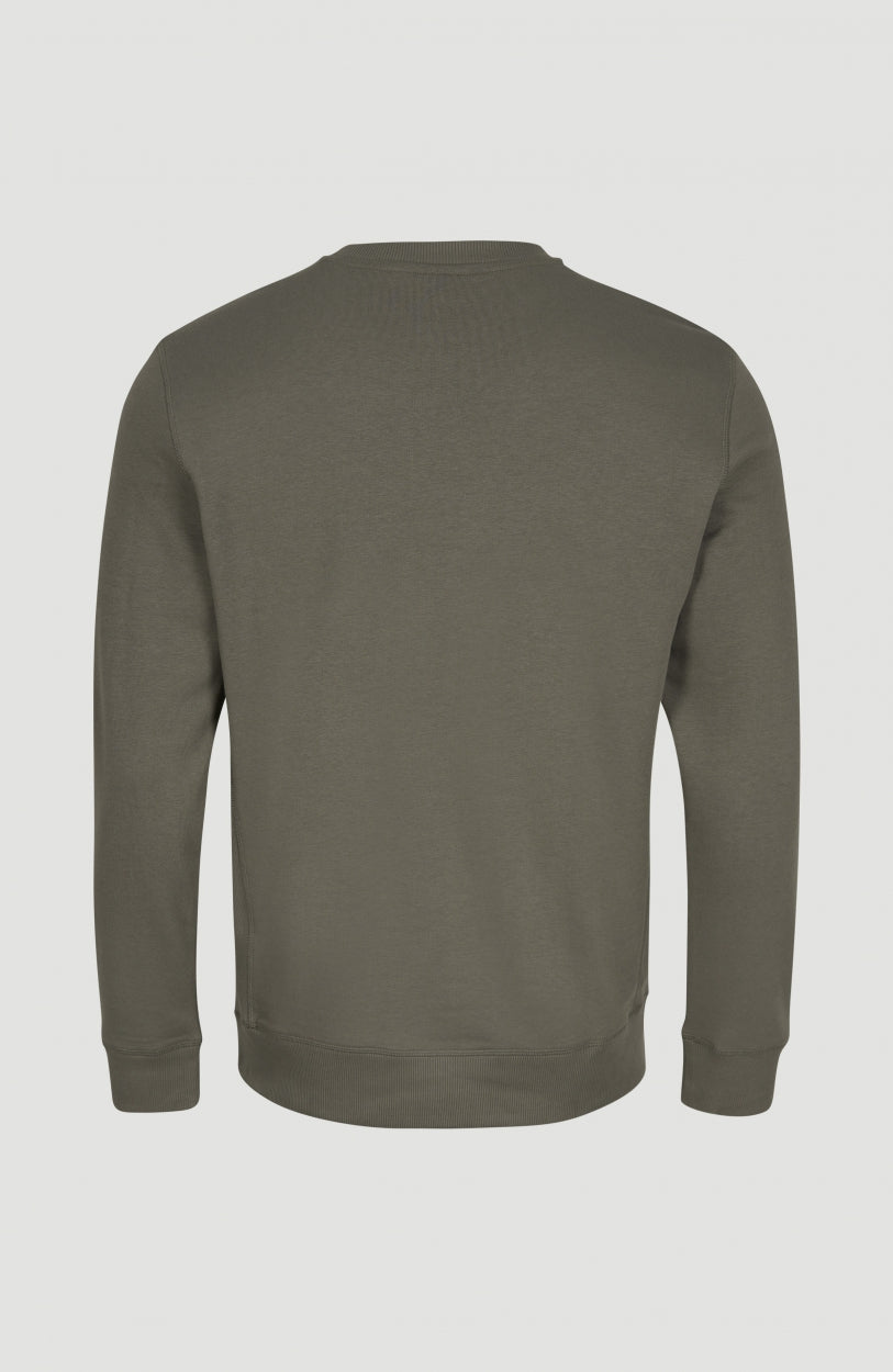 Sweatshirt à col rond O'Neill Logo | Military Green