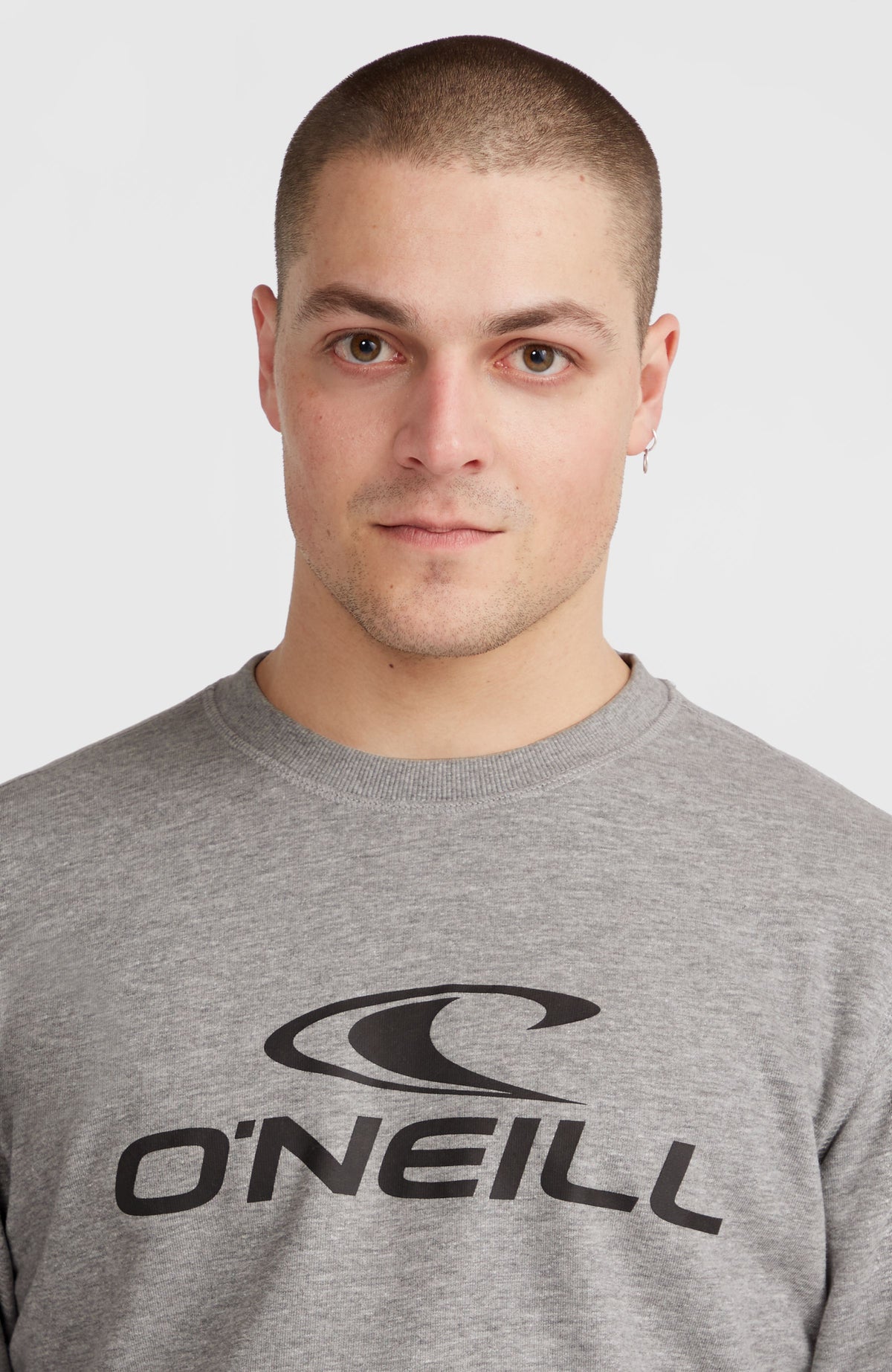 Sweatshirt à col rond O'Neill Logo | Silver Melee