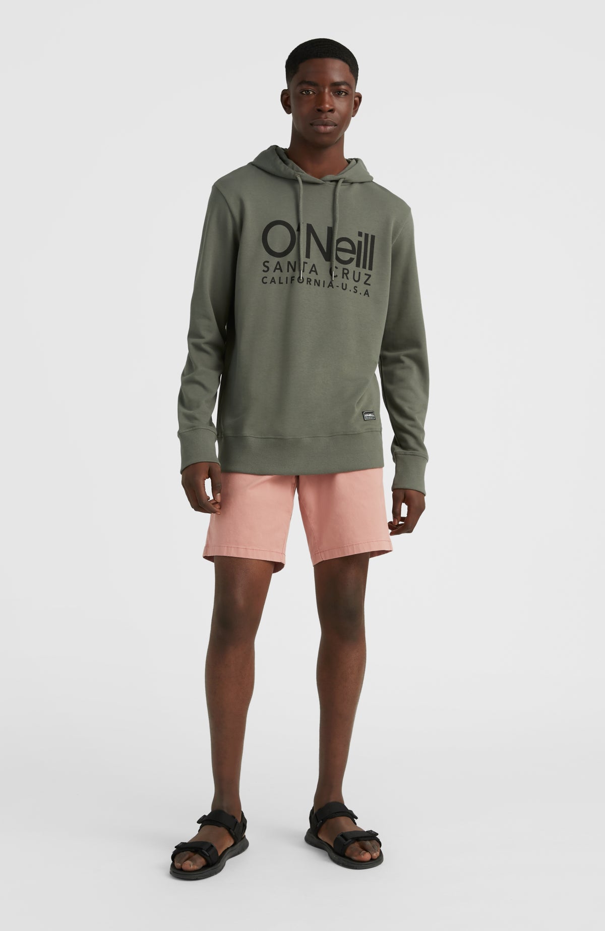 Sweat à capuche Cali Original | Military Green