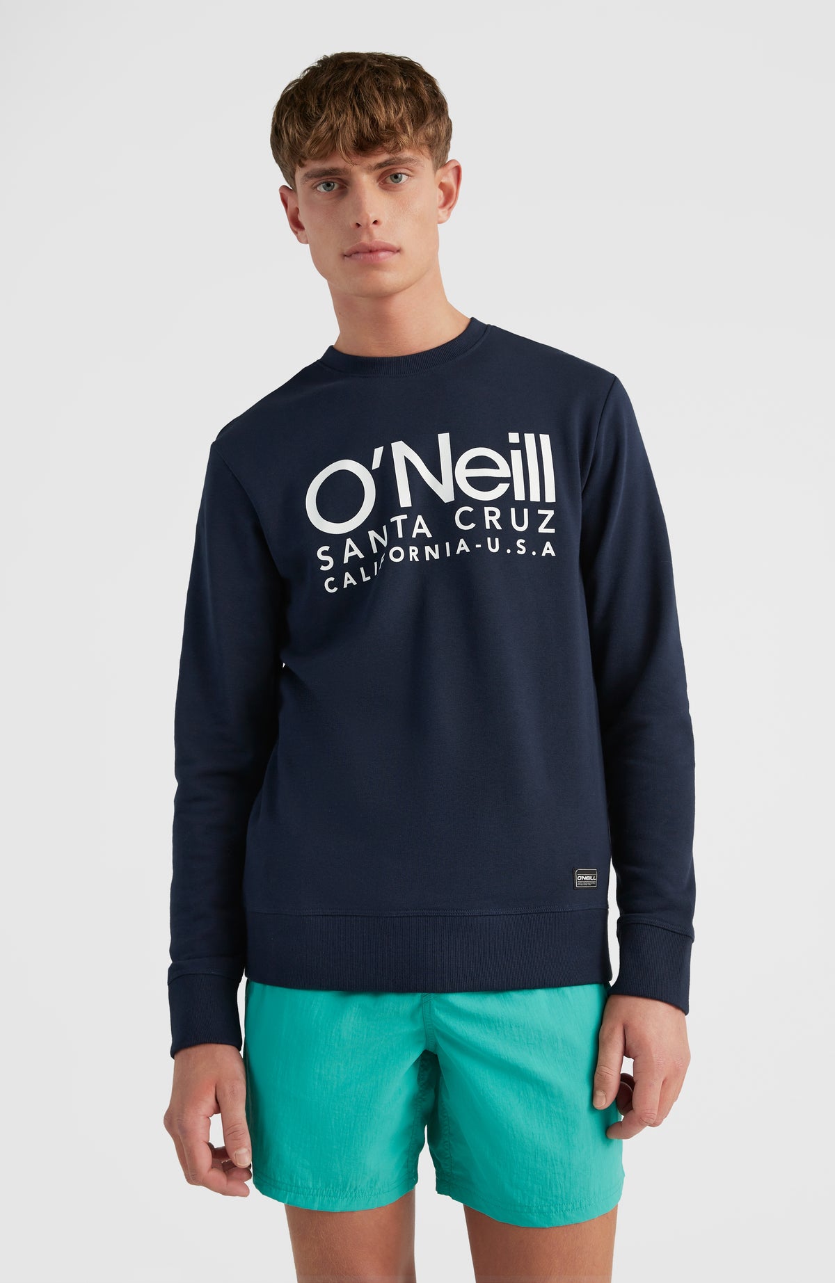 Sweatshirt à col rond Cali Original | Ink Blue