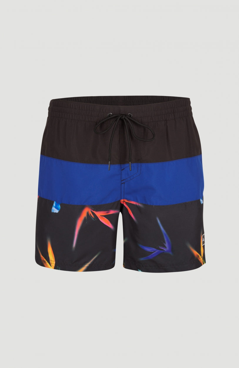 Short De Bain Frame Block | Blue Multi 6