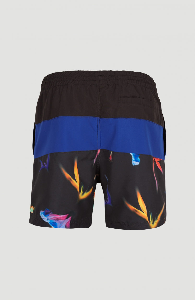 Short De Bain Frame Block | Blue Multi 6