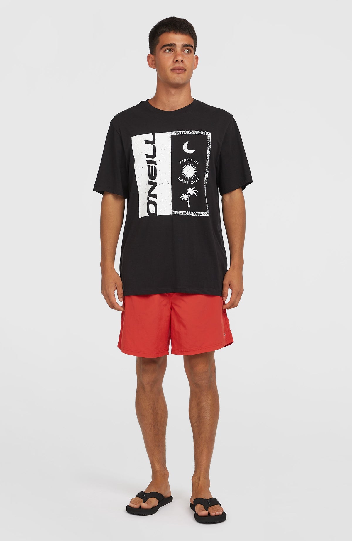Short de bain O'Neill Vert 16'' | High Risk Red