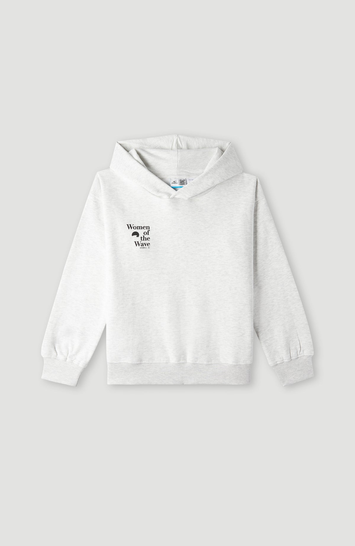 Sweat à capuche Women of the Wave | White Melange