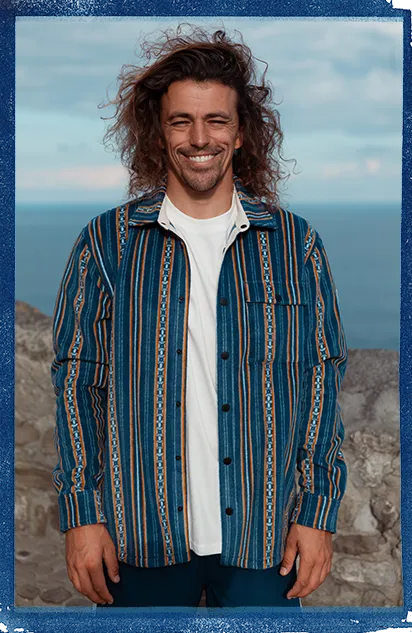 Chemise superfleece O'Riginals | Blue Originals Jstripe