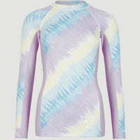 Lycra manches longues Women Of The Wave | Blue Tie Dye