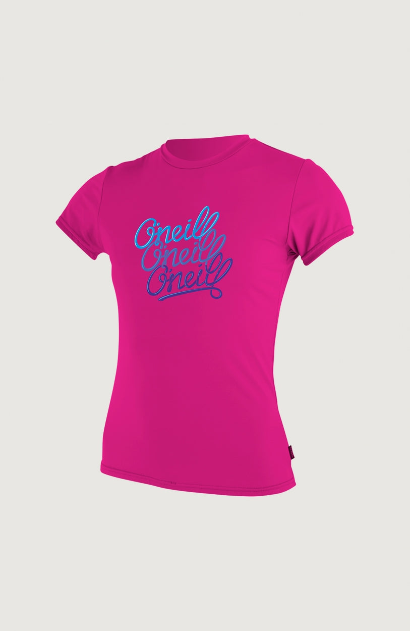 Skins Short Sleeve Rash Tee | Berry