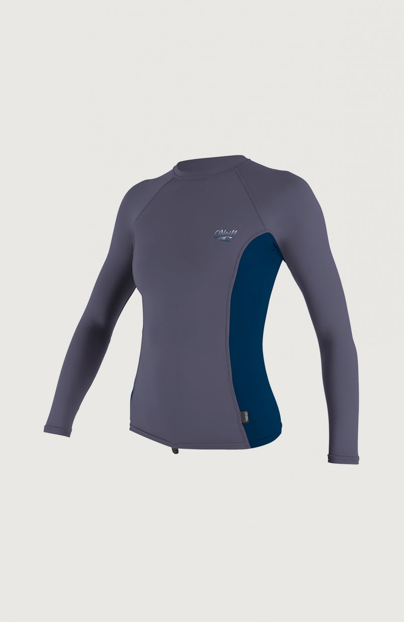 Premium Skins Long Sleeve Rash Guard | Light Blue