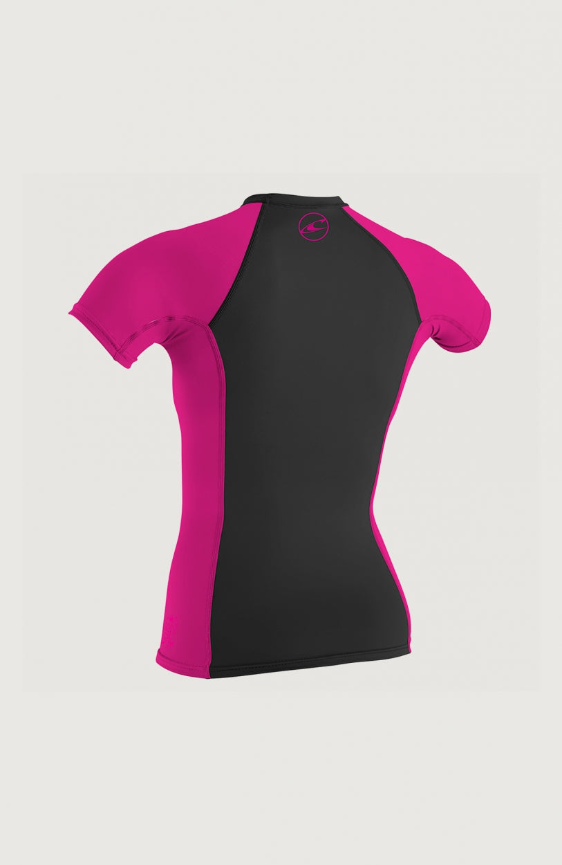 Skins Short Sleeve Crew | Dark Pink