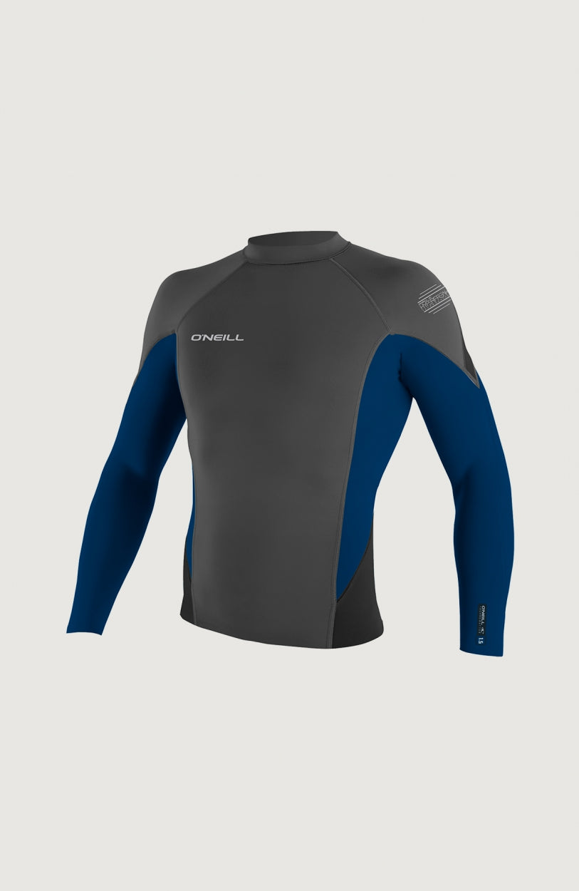 Hyperfreak 1.5mm Long Sleeve Crew | Grey