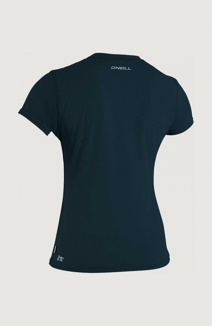 Hybrid Skins Short Sleeve Surf Tee | Midnighter Black