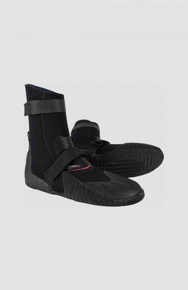 Heat 7mm Round Toe Boot | Black