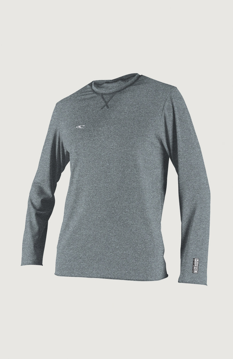 Hybrid Skins Long Sleeve Surf Tee | Grey