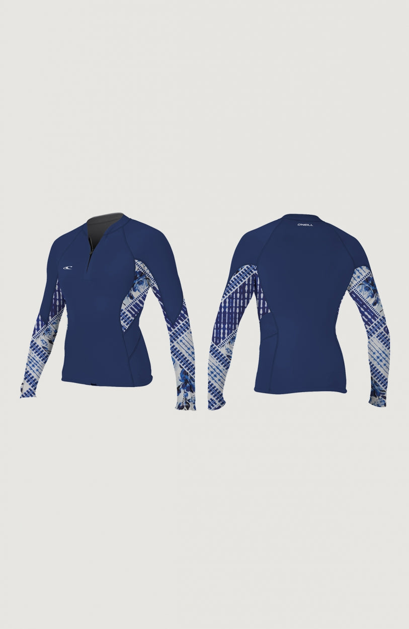 Bahia 1/0.5mm Front Zip Neoprene Jacket | Dark Blue