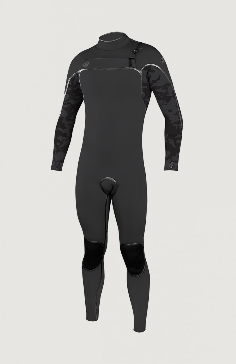 Psycho One Chest Zip 3/2mm Full Wetsuit | Grey