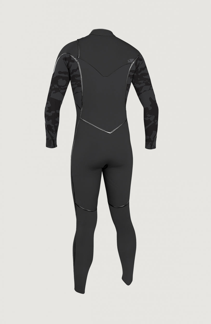 Psycho One Chest Zip 3/2mm Full Wetsuit | Grey