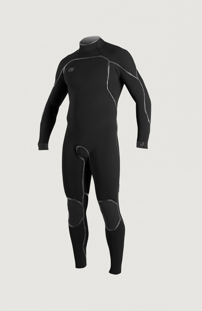 Psycho One Back Zip 5/4mm Full Wetsuit | BLACK/BLACK