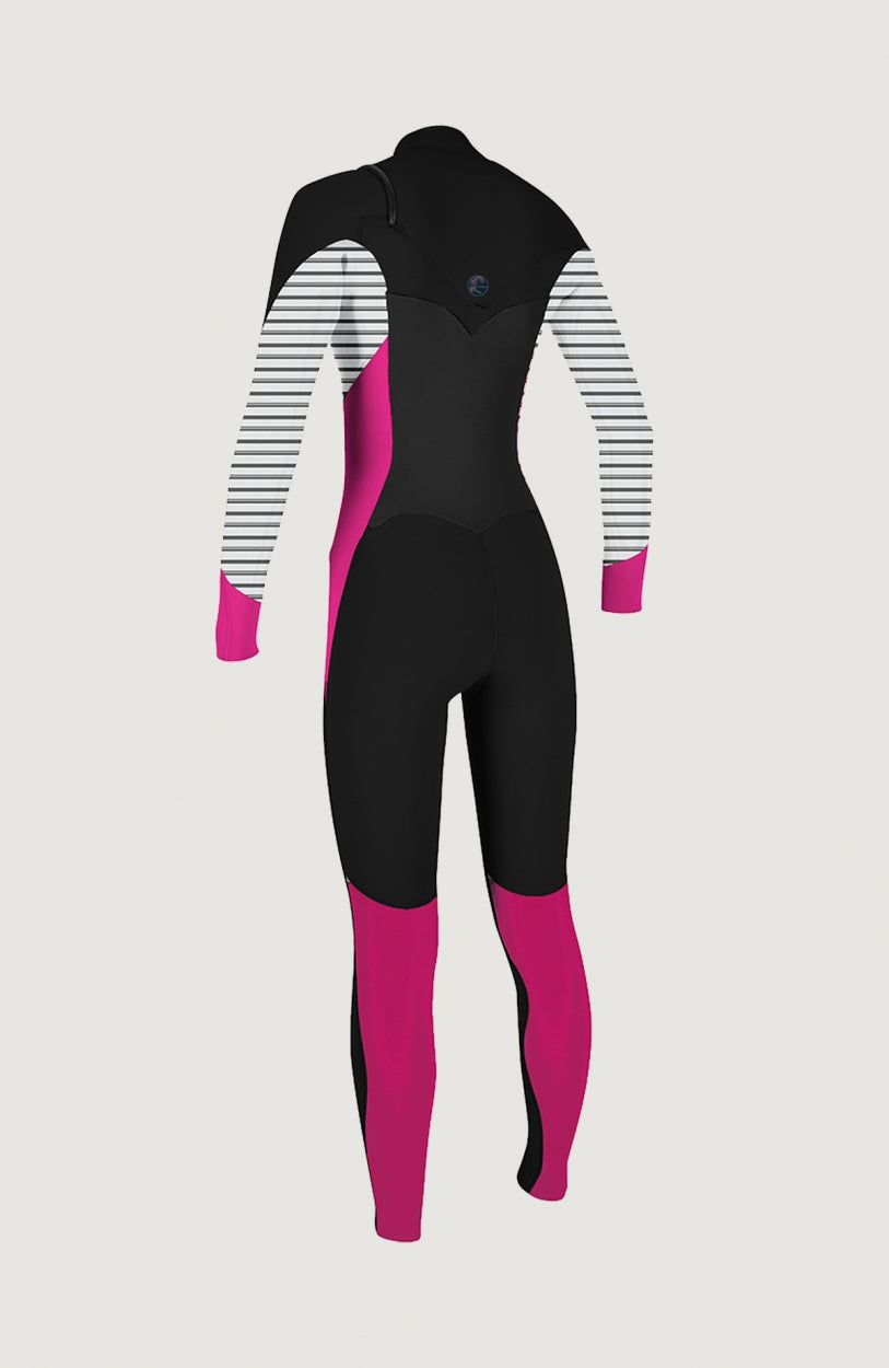O'Riginal Chest Zip 3/2mm Full Wetsuit | Dark Pink
